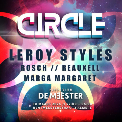 Promo flyer Circle Events Almere
